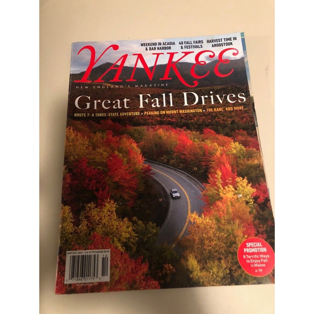 Yankee Magazine New England Sept/Oct 2022